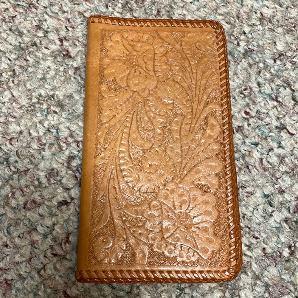 Vintage leather wallet